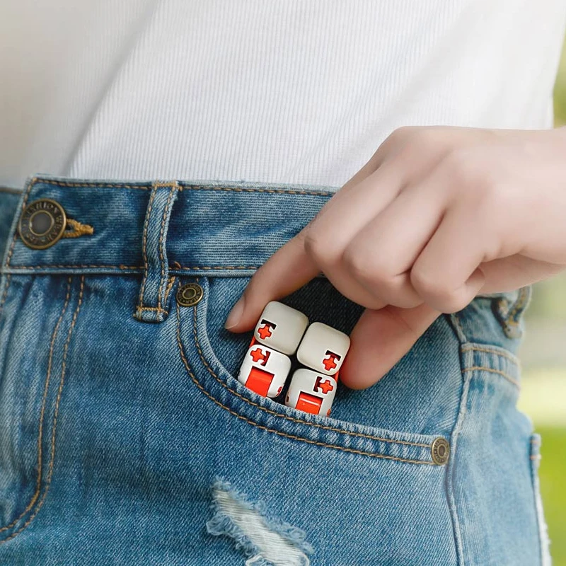 Оригинальные пальчиковые блоки XiaoMi Mitu строительные Mi Пальчиковый Спиннер