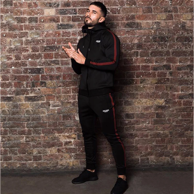 men spring casual trousers sport-2