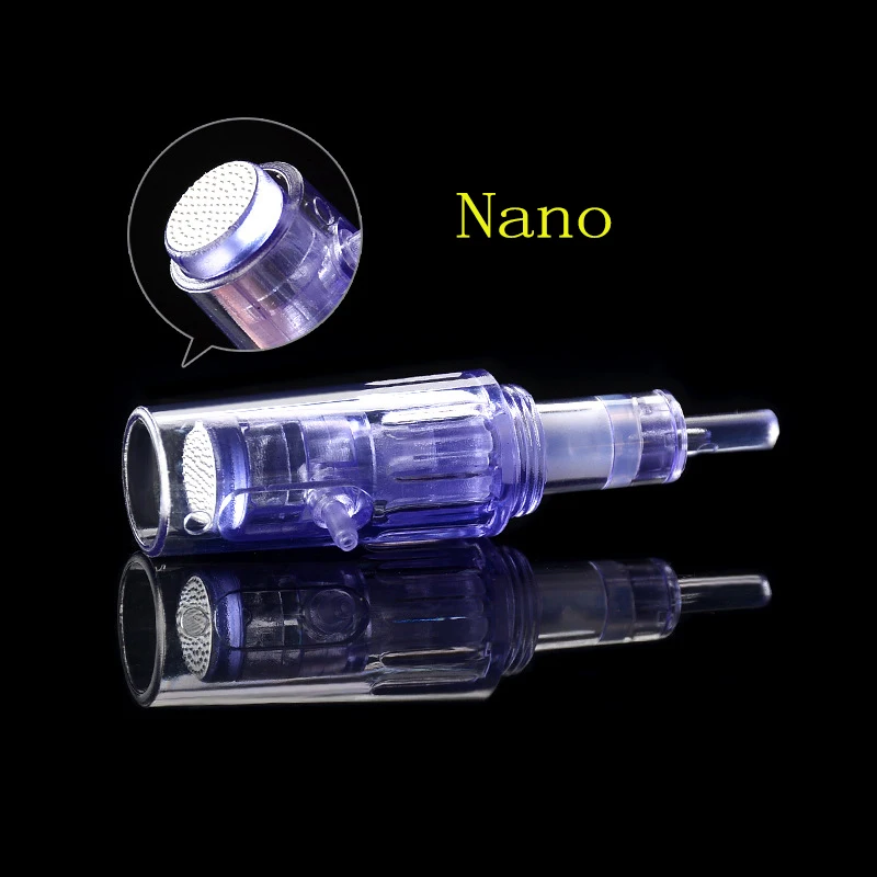 10 шт./лот ручка мезо-игла для машинки 9pin 12pin 24pin 36pin 3D 5D NANO для пистолет для мезотерапии уход за кожей лица Уход за кожей - Цвет: NANO 10pcs