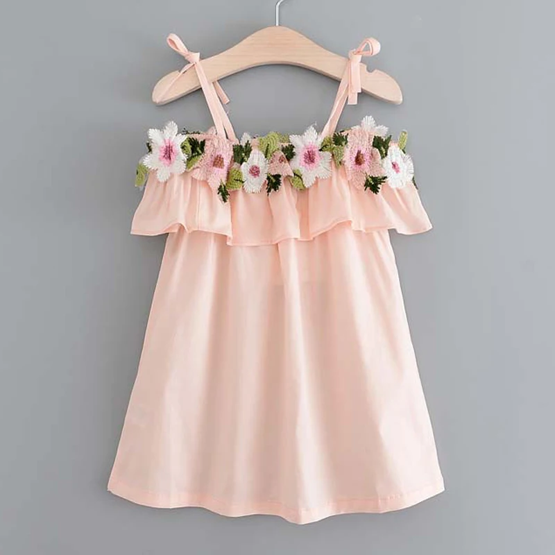 Humor Bear Baby Girl Ball Gown Dress 2018 Toddler Baby Boy Clothes Summer A-Line Lace Dress Princess Baby Girl Dress