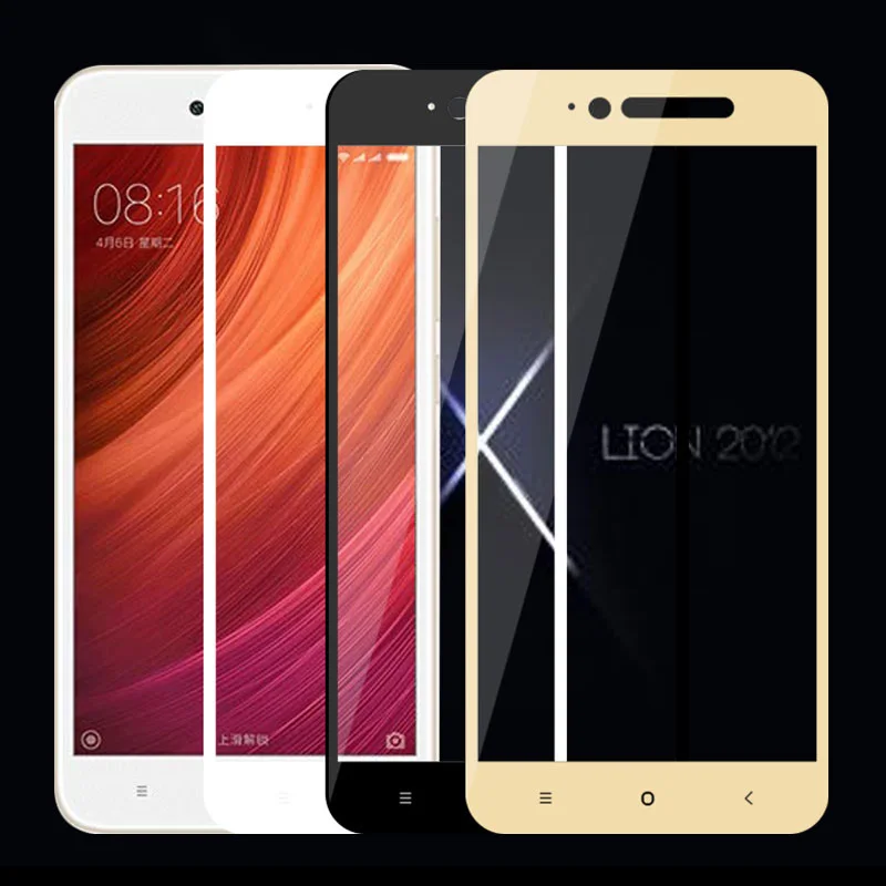 

Full Cover Tempered Glass For Redmi Note 5A Prime Phone Screen Protector Glass For Redmi Note 5APrime Protective Front Glass