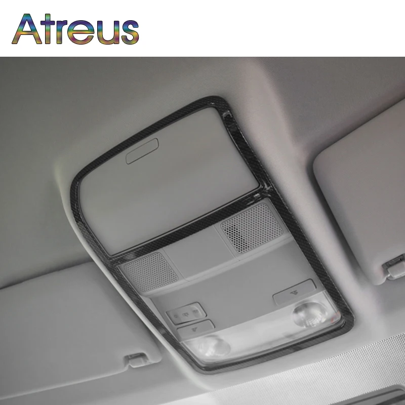 

ABS Chrome Reading Lights Lamp Trim Cover Car Stickers For Volkswagen VW Tiguan 2010 2011 2012 2013 2014 2015 Auto Accessories