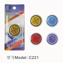 Зажим для шляпы для гольфа маркер наклонная установка помощник уровня чтения мяч маркер шляпа клип