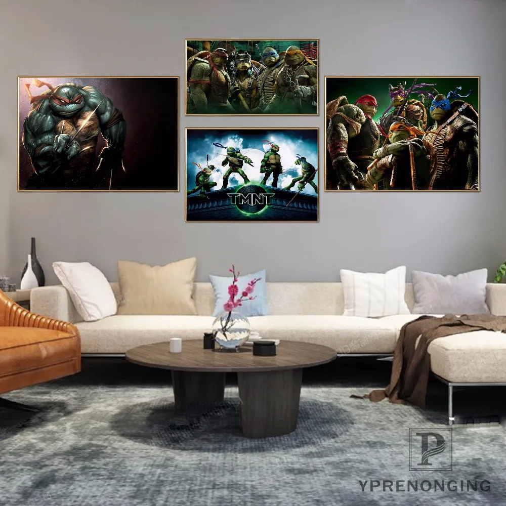 

Custom Teenage Mutant Ninja Turtles Poster Art Home Decor Canvas Printing Silk Fabric Print Wall Poster No Frame 180314@46
