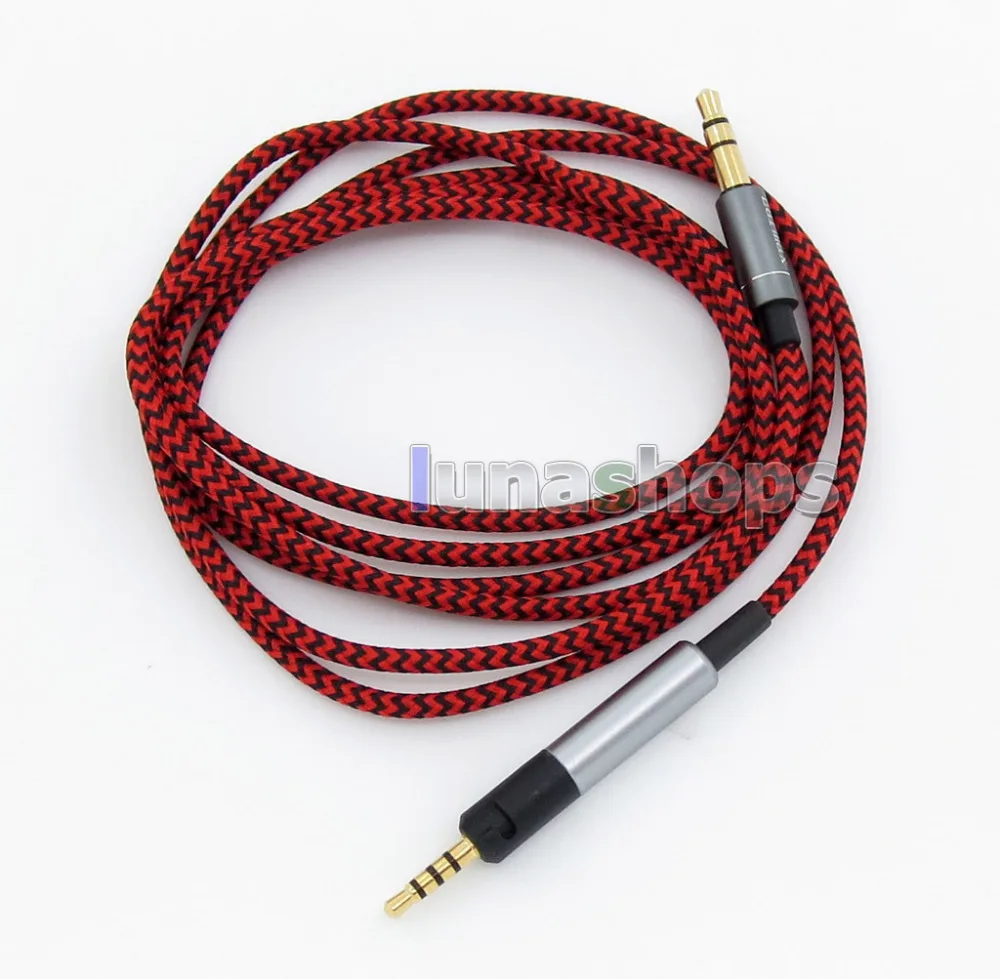 3 5mm 2 5mm male Cable Remote Mic for Sennheiser mm400 x mm450 x mm550 x Headphone earphone LN004918