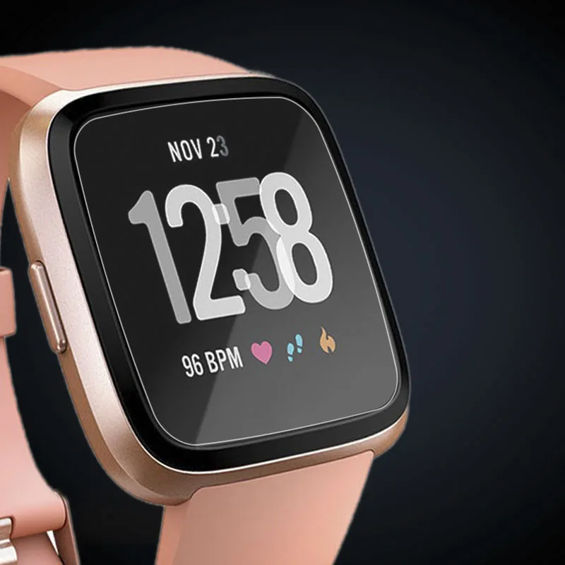 5 шт. закаленное стекло для Fitbit Versa защита экрана ультратонкая Защитная