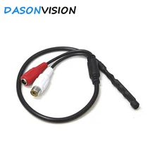 CCTV Surveillance RCA Mic Microphone Sound Monitor Audio Voice Pick- Up CCTV Camera Low Noise High Fidelity High Sensitivity