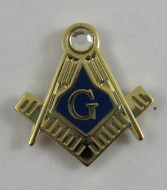 Wholesale Custom Pins Masonic Freemason 19mm Lapel Pin Blue Lodge, gift