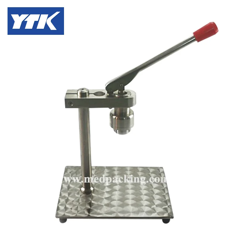 

Desktop Capping Machine for Flip Off Cap or Tear Off Cap