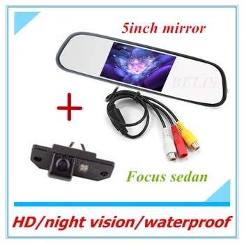 

Free shipping car rearview camera parking back reversing camera ford rearview camera for For Ford Focus(3)/2008/2010 with 5inch