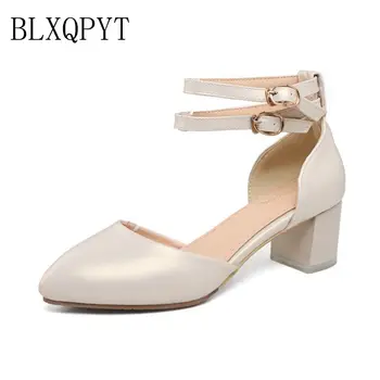 

BLXQPYT Sweet Fashion Sale new sale Big Small Size 32-43 Shoes Woman Sandals Platform Feminino Summer Style women Pumps 519-2