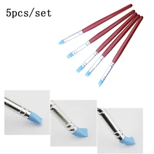 5 шт./компл. Горячая печенье Обледенение Украшение шоколадный силиконовый гравировальный инструмент ручка формирователь украшений канцелярский резак инструмент