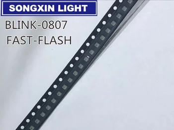 

3000PCS 2.0*1.8*0.8mm 2018 0805 0807 RGB FAST FLASH lamp LED RED BLUE GREEN Automatic flash Light beads 0805 smd led