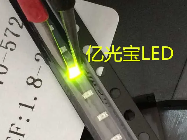 50 x SMD LED Tipo 0603 VERDE GREEN