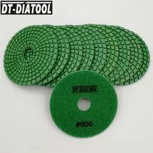 DT_DIATOOL 10 шт.#800 Diamond польский полировки дисков колодки Гранит или Мрамор бетона или камень гибкие мокрой высокое качество