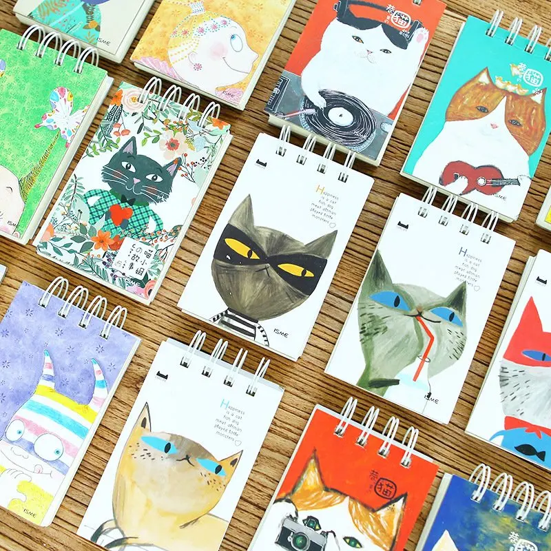 

South Korea's cat coil Series notebook/laptop creative notebook/portable small diary book