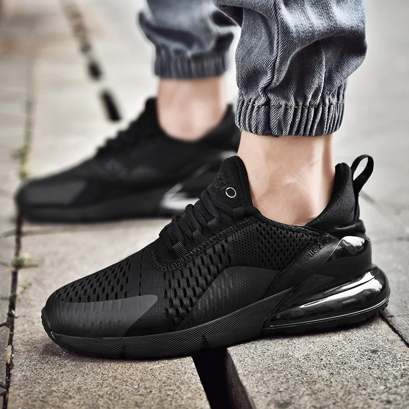 

Light Weight Men Running Shoes Simple Style Patchwork Mesh Trainer Shoes 270 Summerr TOP Quality Track Fitness Male Sneakers