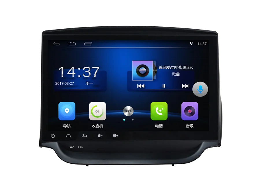 Perfect Free Shipping Elanmey android 8.1 car multimedia for Ford Ecosport full touch gps stereo autoradio headunit bluetooth player 5