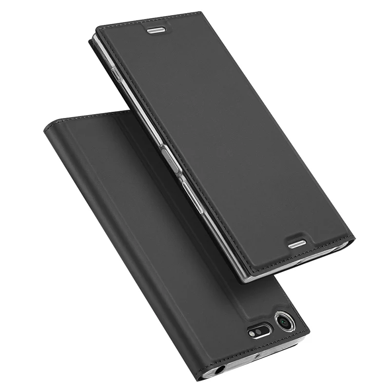 PU Leather Flip Cover Case for Sony Xperia XZ Premium Book Style