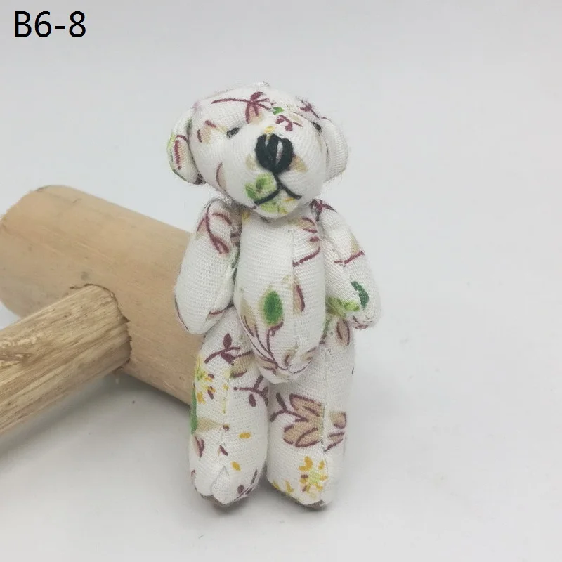 6cm cloth grid lv bear B6-8