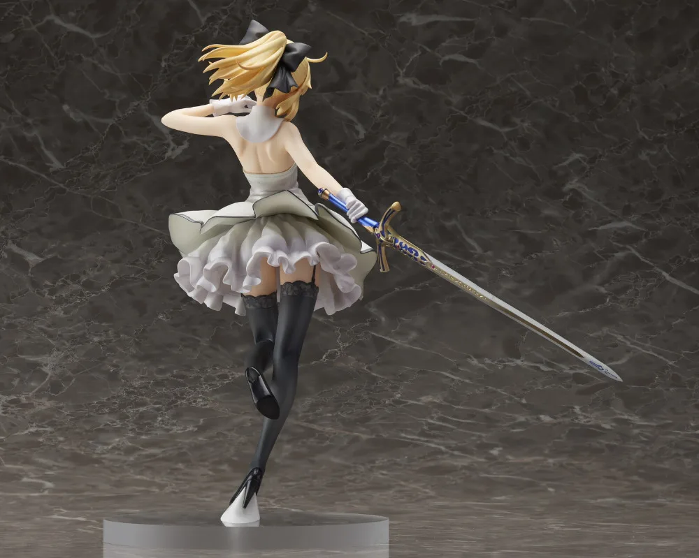 15 см Fate stay night saber lily фигурка ПВХ игрушки коллекция аниме мультфильм модель игрушки коллекционная