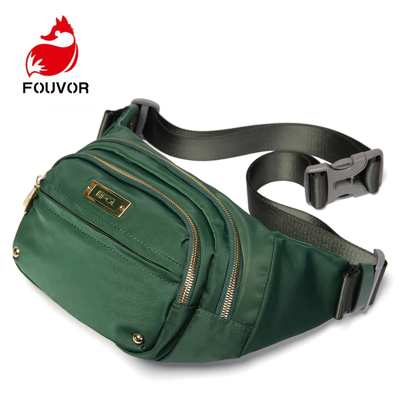 

EPOL Fashion Waist Bag Women Waist Fanny Packs Belt Bag Luxury Chest Handbag Black New Casual Phone Pouch Bags Sling Daypack