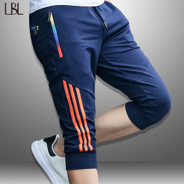 LBL Summer Casual Shorts Men Striped Men's Sportswear Short Sweatpants ...