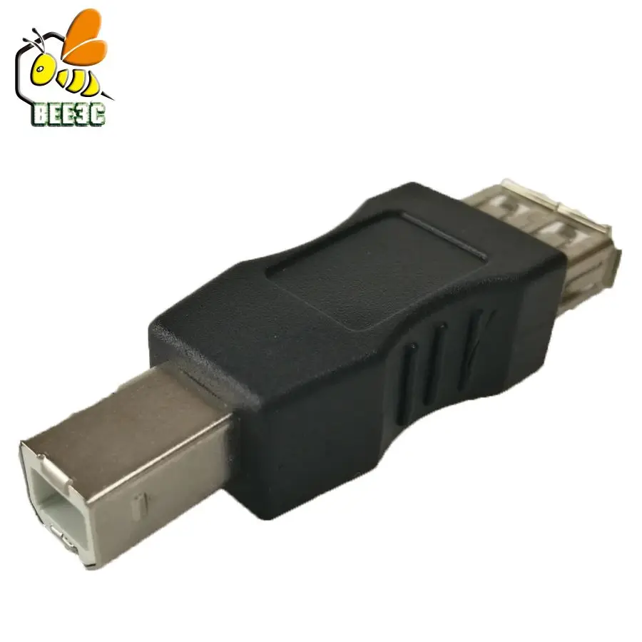 

2.0 USB type-A female to type-B male printer adapter black 100 pcs