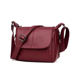 Модные женские туфли кожа высокое качество простая сумка красный Малый сумки на плечо Sac основной Femme роскошные дизайнерские