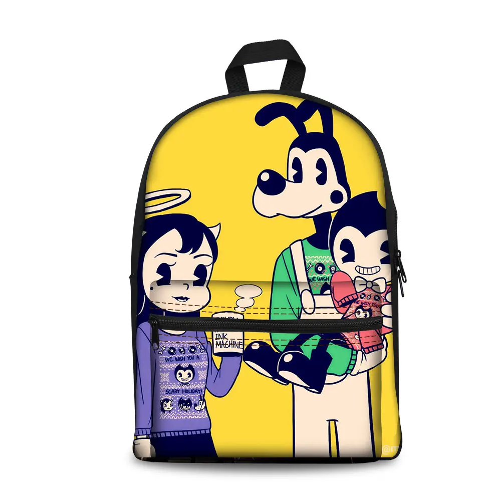 

Art Characters Backpack School bag We are key as Gift For Kid Student Gift bendy and the ink machine 3D Printed