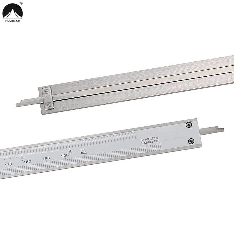 FUJISAN штангенциркуль " 0-200 мм/0,05 1/128 дюйма штангенциркуль микрометр измерительные инструменты из нержавеющей стали