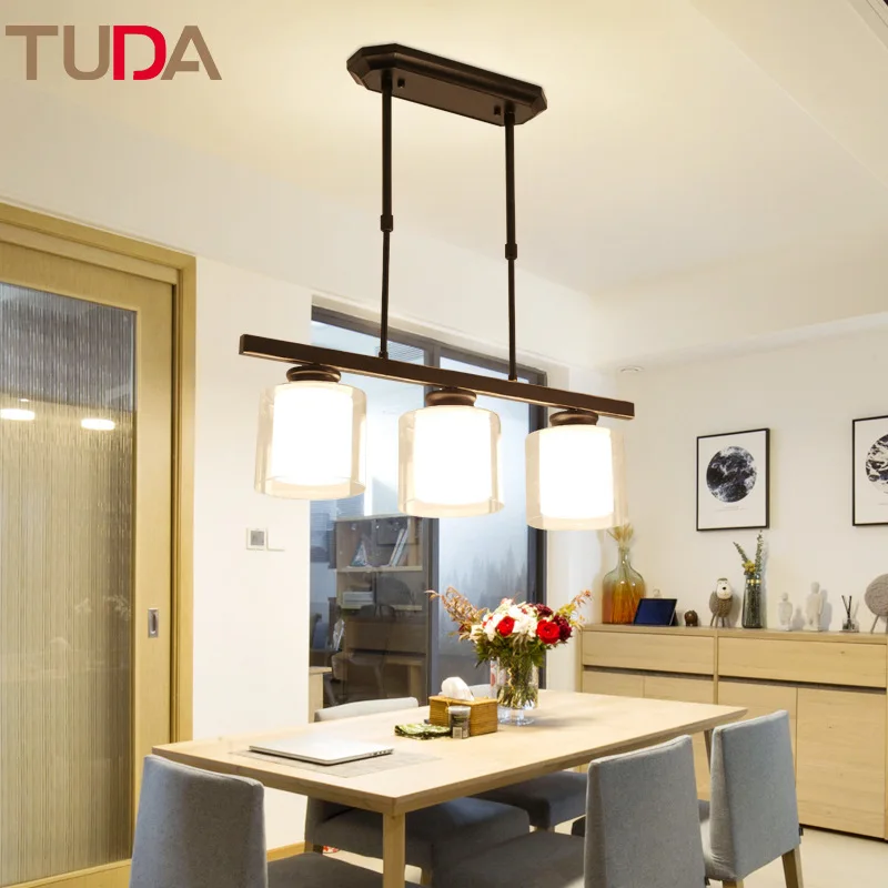 Светодиодная люстра TUDA из кованого железа E27 110 В 220 В|Подвесные светильники| |