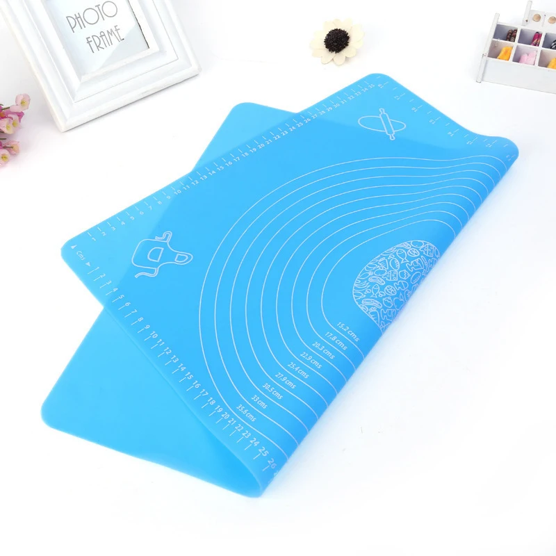 LARGE Silicone Rolling Cake Dough Baking Mat Pastry Clay Oven Liner Cookie Sheet Table Kneading Mat