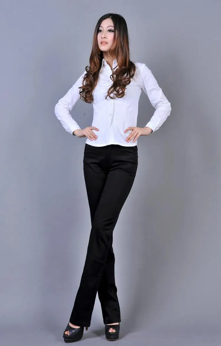 Модные женские брюки высокого качества со средней талией для женщин размера плюс xxxxl
