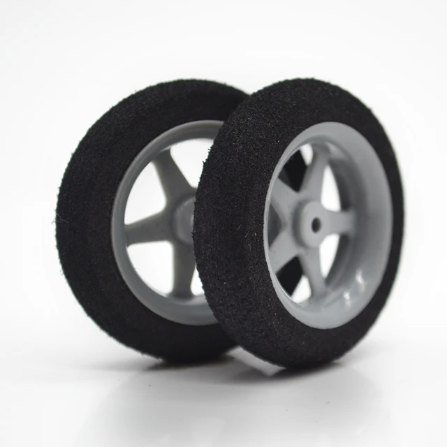 Cheap 1 Pair D36 x H8mm Sponge Wheel for RC Airplane Model Accessory Parts 