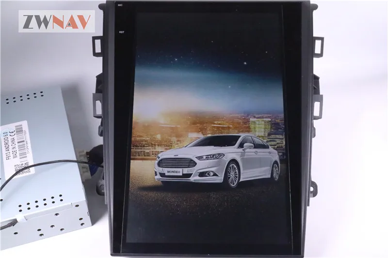 ZWNVA Тесла стиль экран Android 6,0 64+ 2GB автомобиль gps-навигация, dvd-плеер для Ford Mondeo MK5 2013