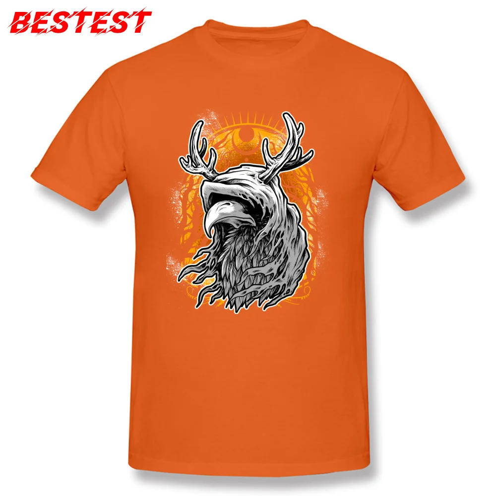 Heresy Top T-shirts Casual Short Sleeve 2018 Fashion Round Collar 100% Cotton Fabric Tops & Tees Party T-Shirt for Adult Autumn Heresy orange
