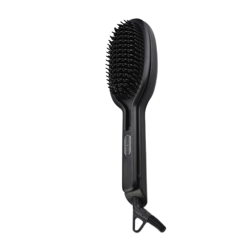 

Ubeator New 2 In 1 Hair Straightener Brush Ceramic Styling Brush Hot Comb Straightening Hairdressing Tools Hair Straightening