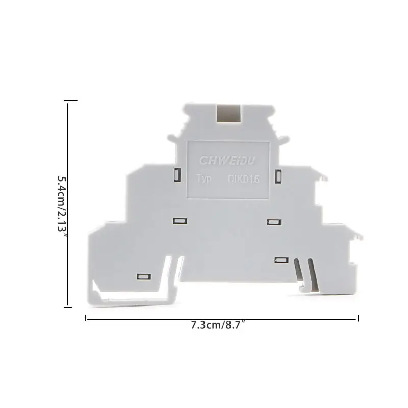 DIKD1.5 DIN Сенсор клеммной колодки 3-Слои рельсовый привод Phoenix Contact разъем универсальные запасные Запчасти