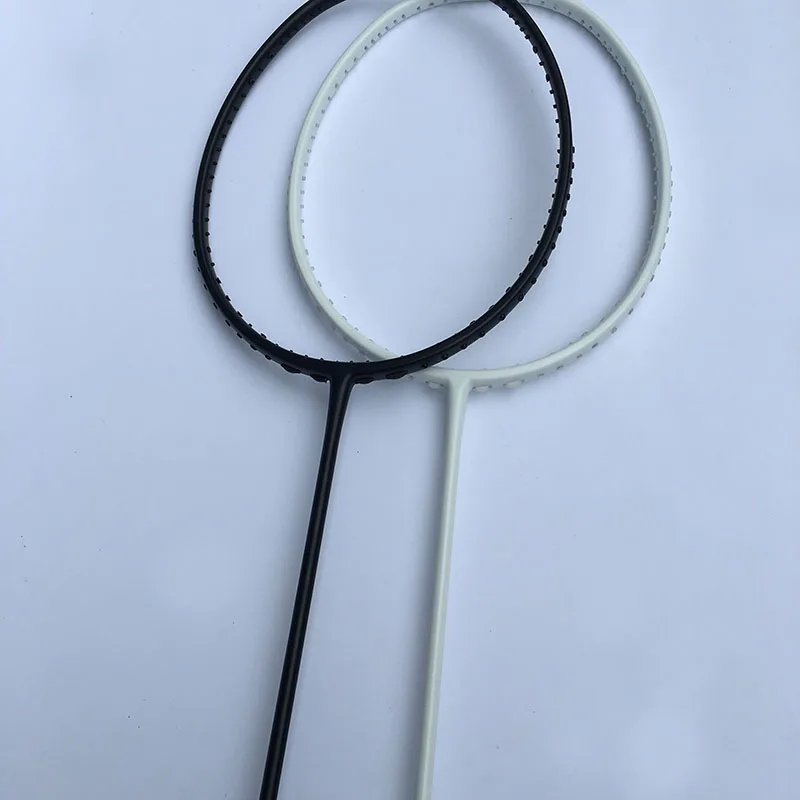 Envío libre 1 unid completo negro/blanco 100% carbono badminton raquetas duora 10 Marco bádminton 4U 82G