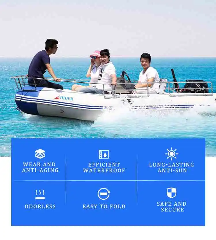 Hider HA-360 надувная семейная рыбацкая лодка резиновая лодка ПВХ материал с веслом насос ремонтный комплект и сумка