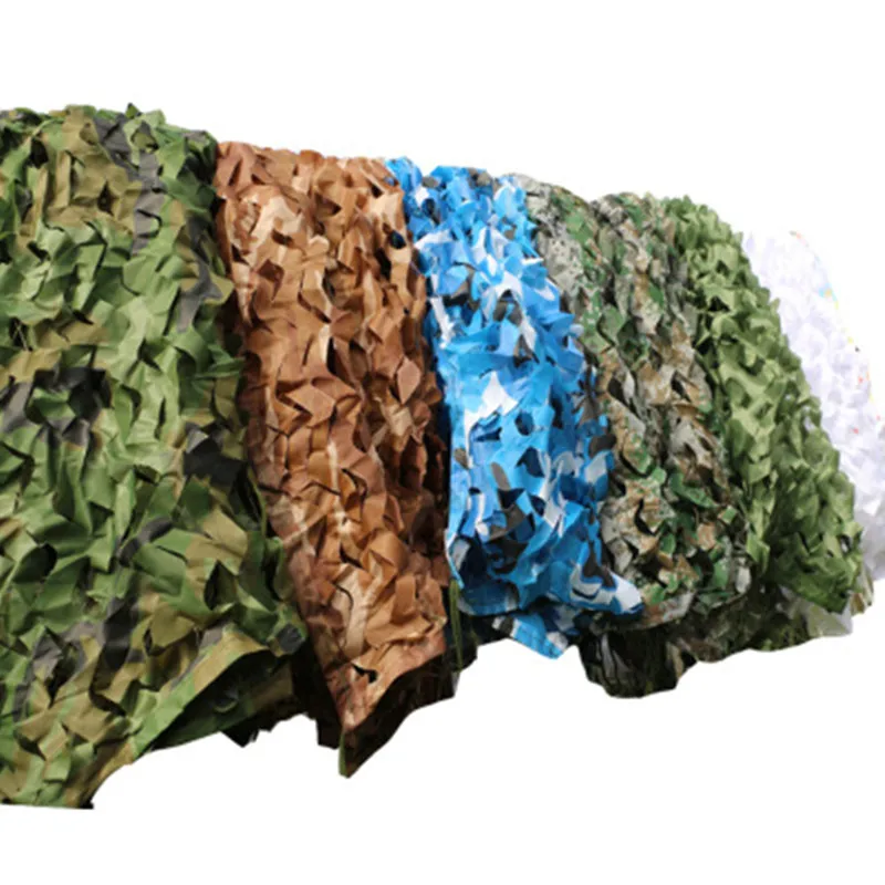 

1.5x3M Oxford Camouflage Mesh Netting Military Shade Net Camping Hunting Shade Sails Woodland Hide Cover Sun Shelter Beach Tent
