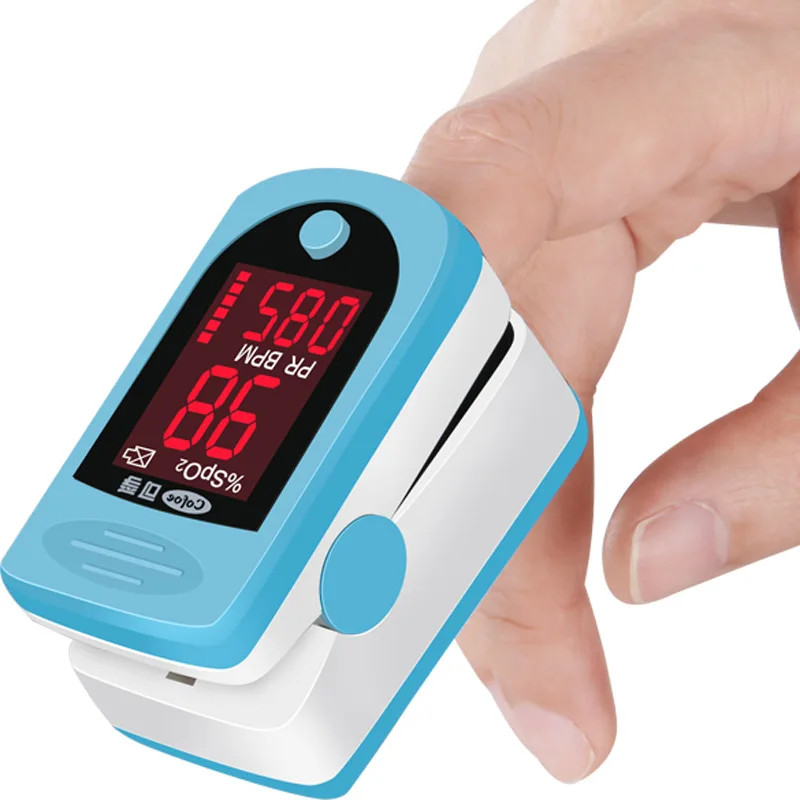 Cofoe медицинский бытовой Пульсоксиметр пальцевой палец оксиметр кислорода в крови Пульс SPO2 монитор OLED 1 шт