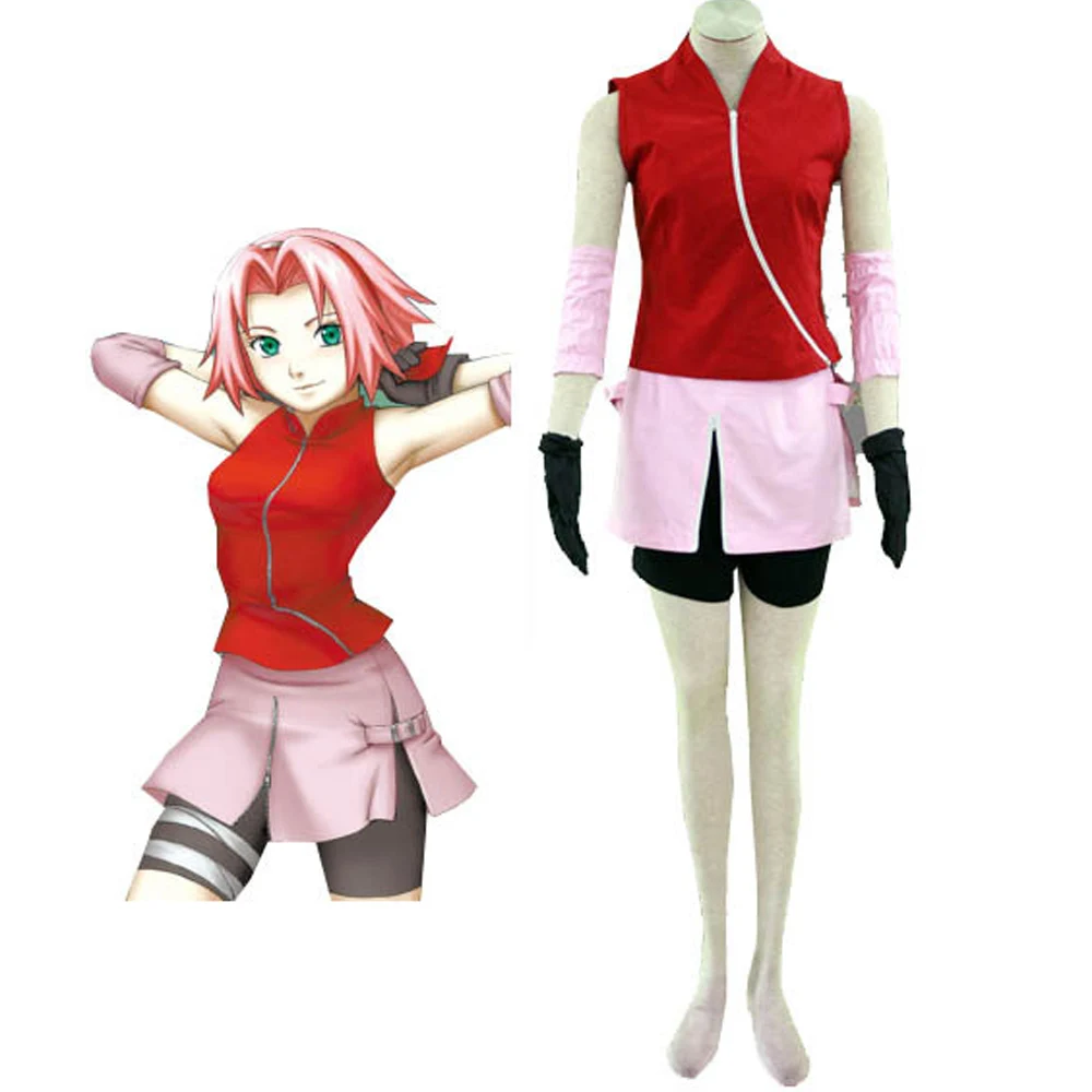 Hero Catcher NARUTO Cosplay Costume Haruno Sakura Cosplay Costume ...