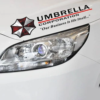 Aliauto Umbrella corporation Car Stickers Sports Mind Eyelids Decals for Chevrolet Volkswagen polo golf Honda Hyundai Kia Lada aliauto car styling umbrella corporation car sticker sports mind eyelid decal for bmw ford focus vw polo skoda golf audi opel