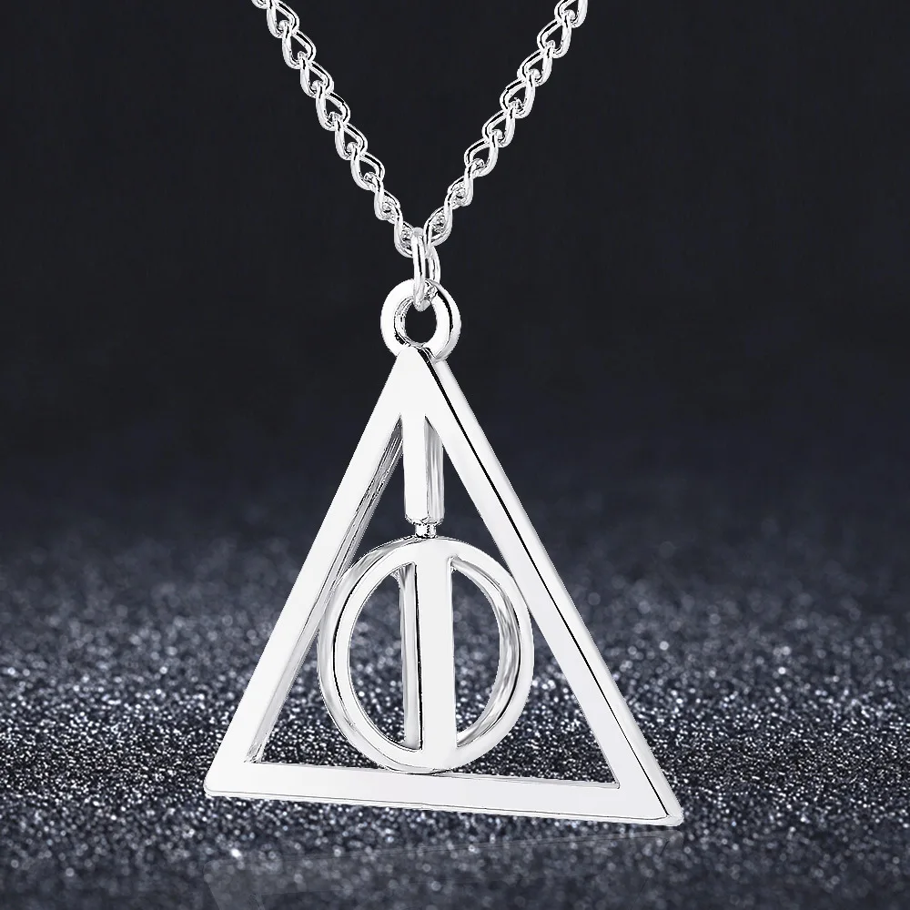 Ожерелье в стиле дара Deathly Hallows подарок волшебника для детей и студентов|Цепочки| |