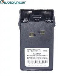 Wouxun АА Батарея чехол для Wouxun KG-UVD1P KG-UV6D кг-659 кг-669 плюс кг-679 кг- 689 плюс 2 способ радио Walkie Talkie Любительское радио