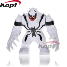 20 шт. сыворотка Супергерои Juggernaut Venom клейлицо ящерица человек Скорпион строительные блоки Рождественский подарок игрушки для детей PG1808