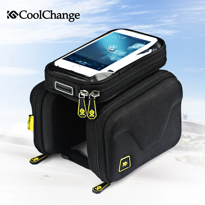 Coolchange велосипедная сумка новая верхняя передняя рамка двойной чехол для 5 дюймов