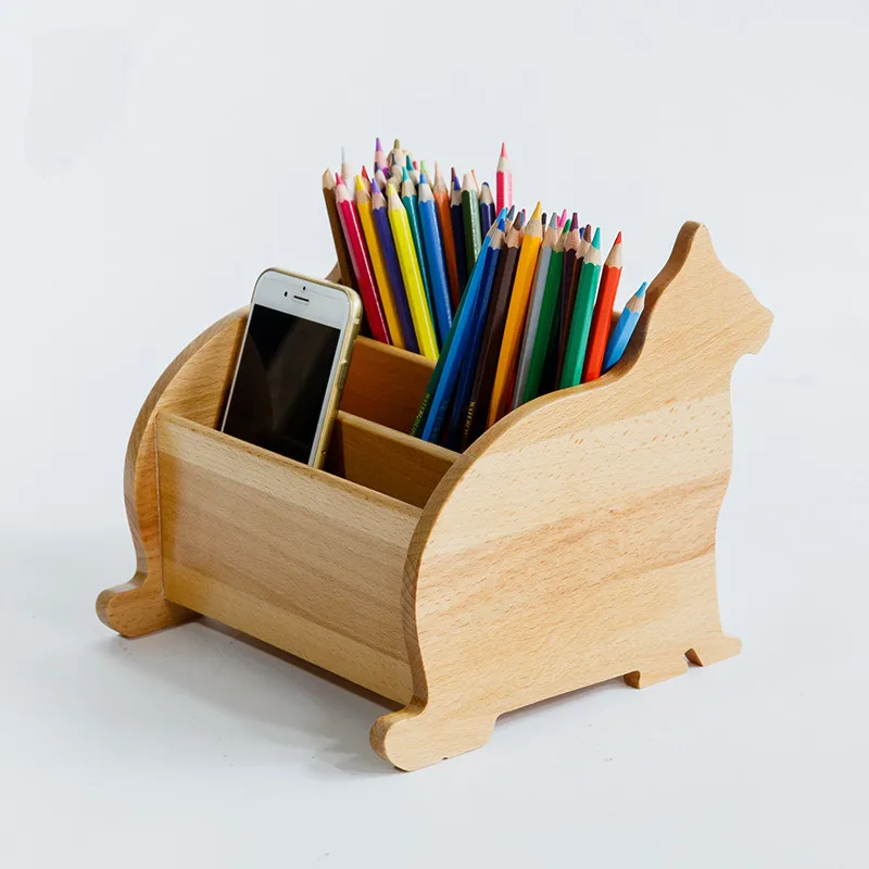 Wooden Desk Organizer Wooden Desk Organizer